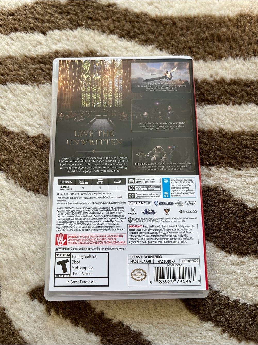 Nintendo Switch Hogwarts Legacy - Picture 2 of 3